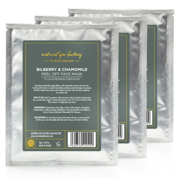 Natural Spa Factory - Biberry and Chamomile Peel Off Mask